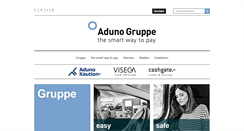 Desktop Screenshot of aduno-gruppe.ch
